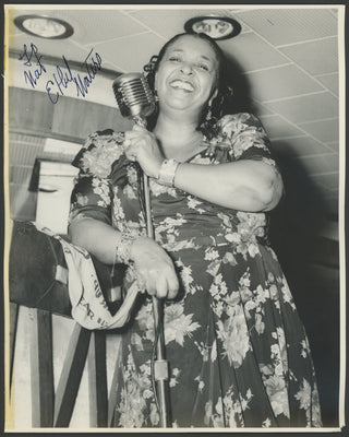 Waters, Ethel. (1896-1977) Signed Photograph