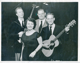 The Weavers 1956 Press Photograph