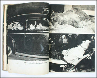 [Literature &amp; Art] ["Weegee"] Fellig, Arthur. (1899 - 1968) NAKED CITY - SIGNED, with an Original Photograph