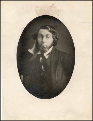 [Literature & Art] Whitman, Walt. (1819 - 1892) Photograph as a Young Man