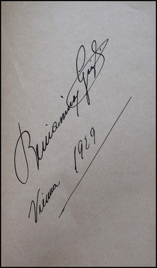 [Wiener Staatsoper] Furtwängler, Wilhelm. (1886–1954) & Knappertsbusch, Hans. (1888–1965) & Björling, Jussi. (1911–1960) & Toscanini, Arturo. (1867–1957) & Walter, de Sabata, Krauss, Chaliapin, Gigli, Lauri-Volpi etc. Autograph Album of the Wiener Staatso