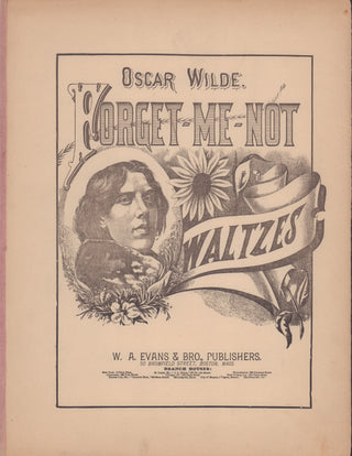 Wilde, Oscar. (1854–1900) [Henry, Amy.] "Forget-Me-Not Waltzes" - Original Sheet Music