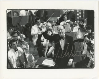 Williams, John. (b. 1932) Signed Photograph