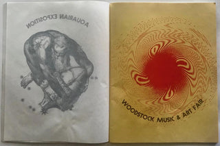 [Woodstock Festival] Rare 1969 Woodstock Festival Program