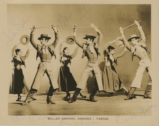 Ballet Español Ximénez-Vargas Signed Photograph