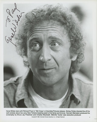 [Young Frankenstein] Wilder, Gene. (1933–2016); Kahn, Madeline. (1942–1999); Garr, Teri. (b. 1944); Boyle, Peter. (1935–2006) Signed Photographs