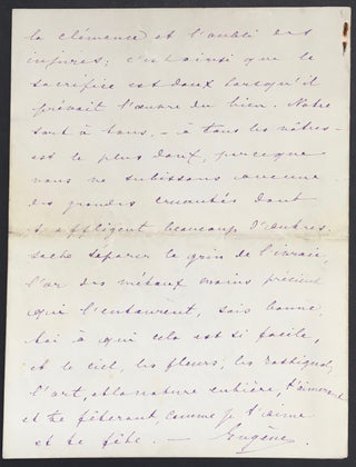 [Ysaye, Eugene. (1858–1931)] Ysaye, Antoine. (1894–1979)  Eugène Ysaye: Sa vie, son oeuvre, son influence, d'après les documents recueillis par son fils. - INSCRIBED PRESENTATION COPY WITH IMPORTANT AUTOGRAPH LETTER FROM EUGENE YSAYE