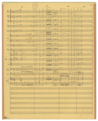 Zappa, Frank. (1940–1993) 'Think It Over' Autograph Musical Manuscript