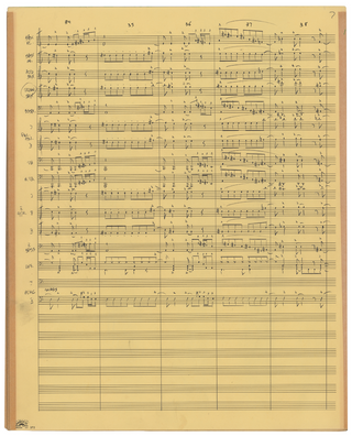 Zappa, Frank. (1940–1993) 'Think It Over' Autograph Musical Manuscript