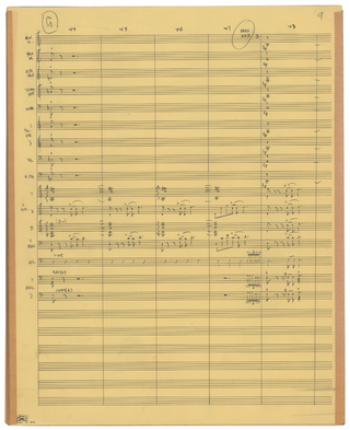 Zappa, Frank. (1940–1993) 'Think It Over' Autograph Musical Manuscript