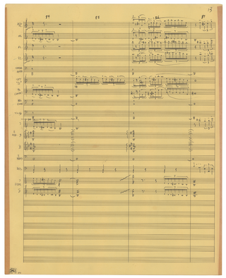 Zappa, Frank. (1940–1993) 'Think It Over' Autograph Musical Manuscript