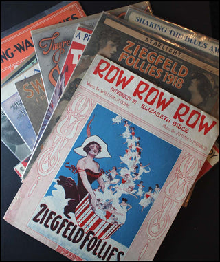 Ziegfeld, Florenz. (1869 - 1932) Collection of Ziegfeld Follies Sheet Music, 1912 - 1927