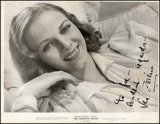 Zorina, Vera. (1917 - 2003) Signed Photograph