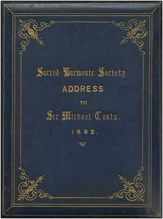 Costa, Michael. (1808–1884) Important Archive of materials, including his Diary and Signed Will.