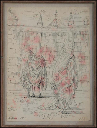 Berman, Eugene. (1899-1972) Untitled - ORIGINAL DRAWING