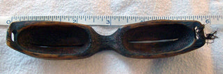 [Eskimo / Inuit] A Pair of Eskimo Wood Snow Goggles