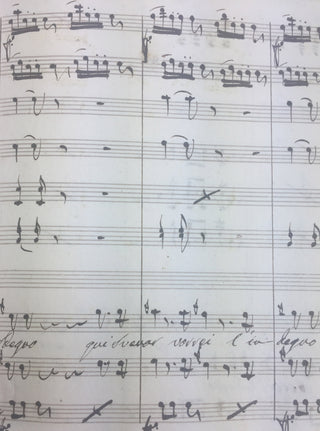 [Farinelli, Giuseppe. (1769 - 1836)] Foulon, Elise.  I riti d'Efeso. Scena e Duetto / Il mio dolce, e vivo ardore / Esegito dalla Sigra. Bandi, ed il Sigr. Dramesani / Del sig. / Giuseppe Farinelli / Del Nobilissimo Teatro la Fenice il Carnevale 1804. -