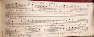 [Lully, Jean Baptiste. (1632–1687)] Selections from Seven Operas - 1694 Copyist Manuscript