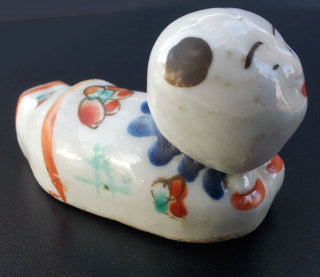 [Japanese Art] Antique Porcelain Whistle