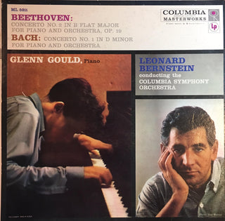 Gould, Glenn. (1932-1982) Signed Beethoven and Bach Piano Concerto Recording